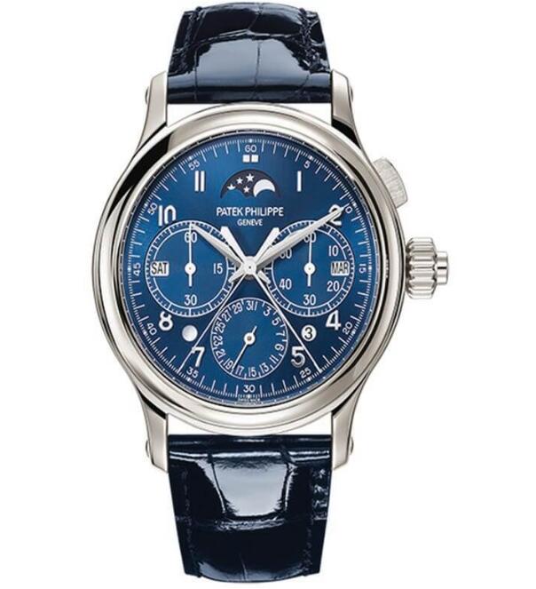 fake Patek Philippe 5372P-001 Grand Complication Platinum Blue dial. watch